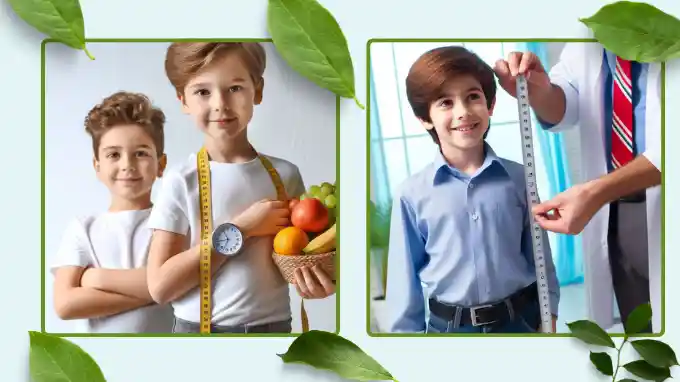 ayurvedic powder for nutrition of growing kids